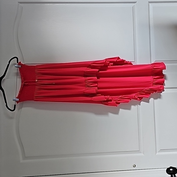 Y2K Hot Pink Juicy Couture Cover Up Pool Sassy SMALL Dress - Vintage - Picture 2 of 9